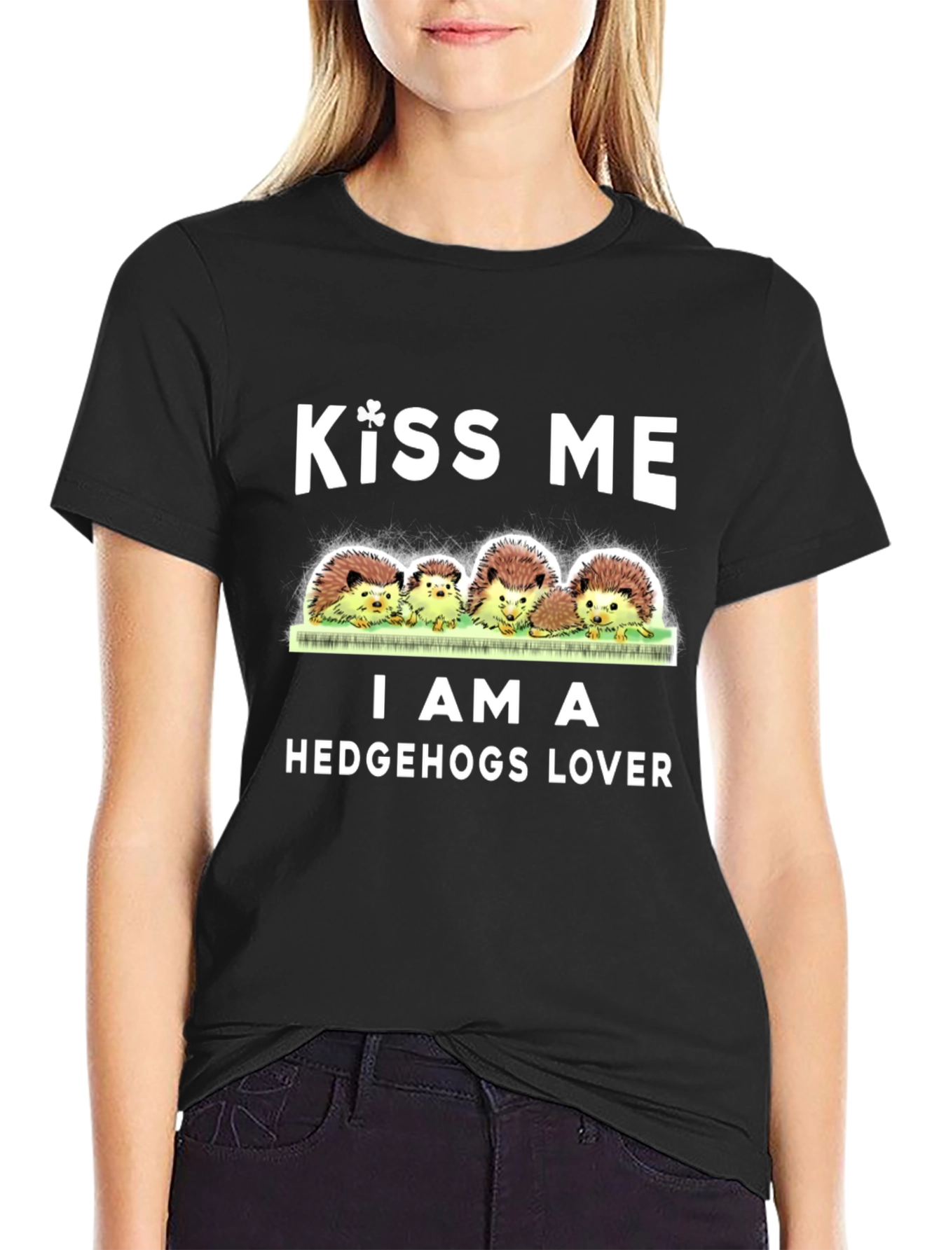 Kiss Me I Am A Hedgehogs Lover T-Shirt