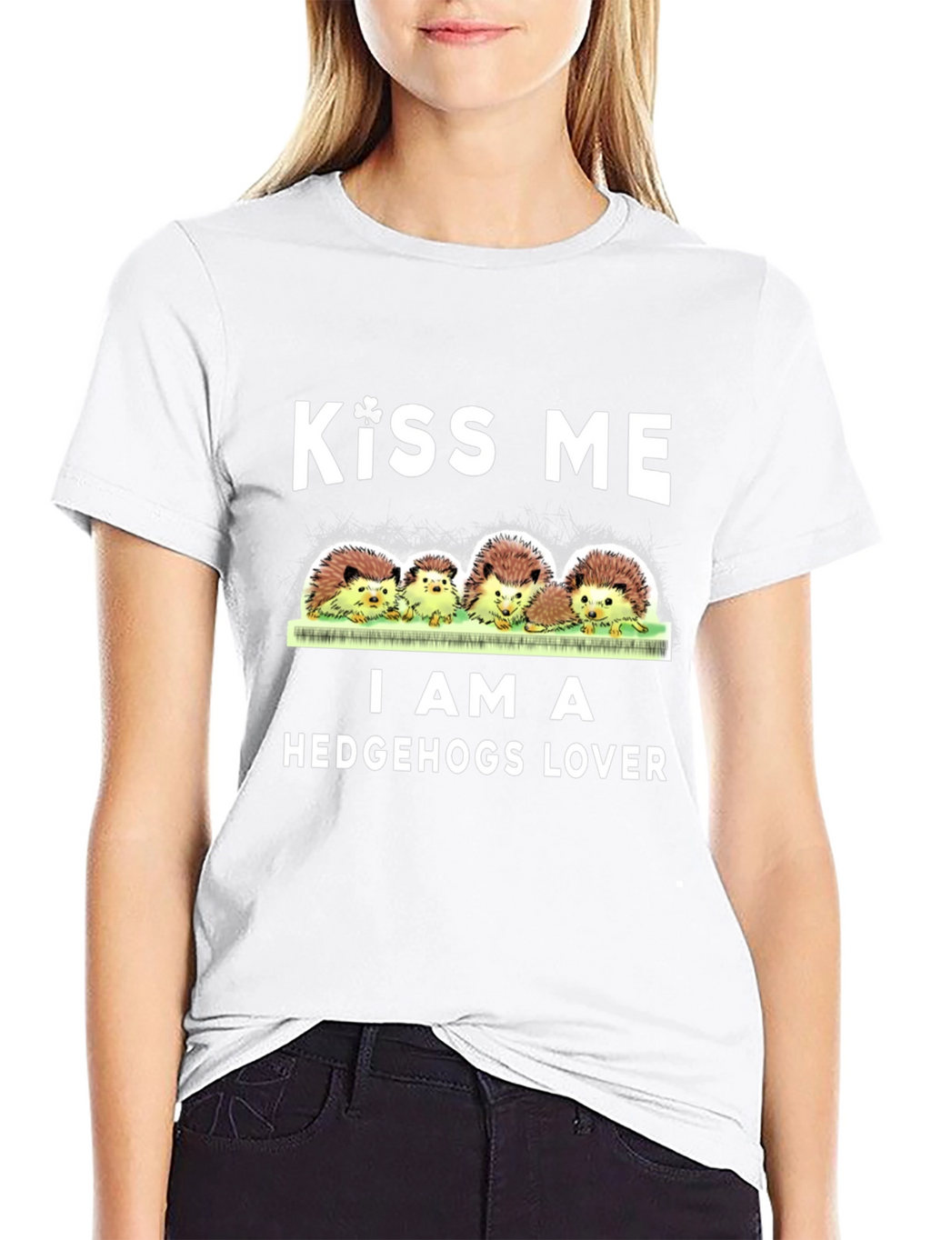 Kiss Me I Am A Hedgehogs Lover T-Shirt