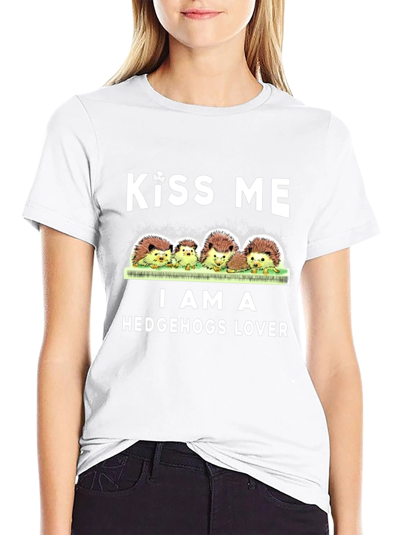 Kiss Me I Am A Hedgehogs Lover T-Shirt