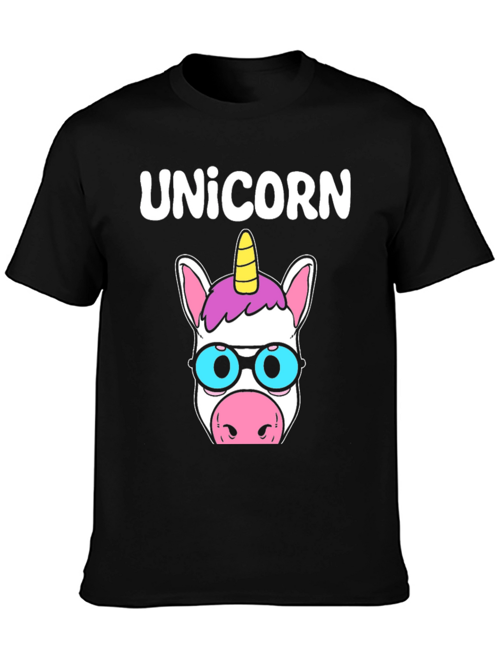 Unicorn T-Shirt - Cute Cartoon Style