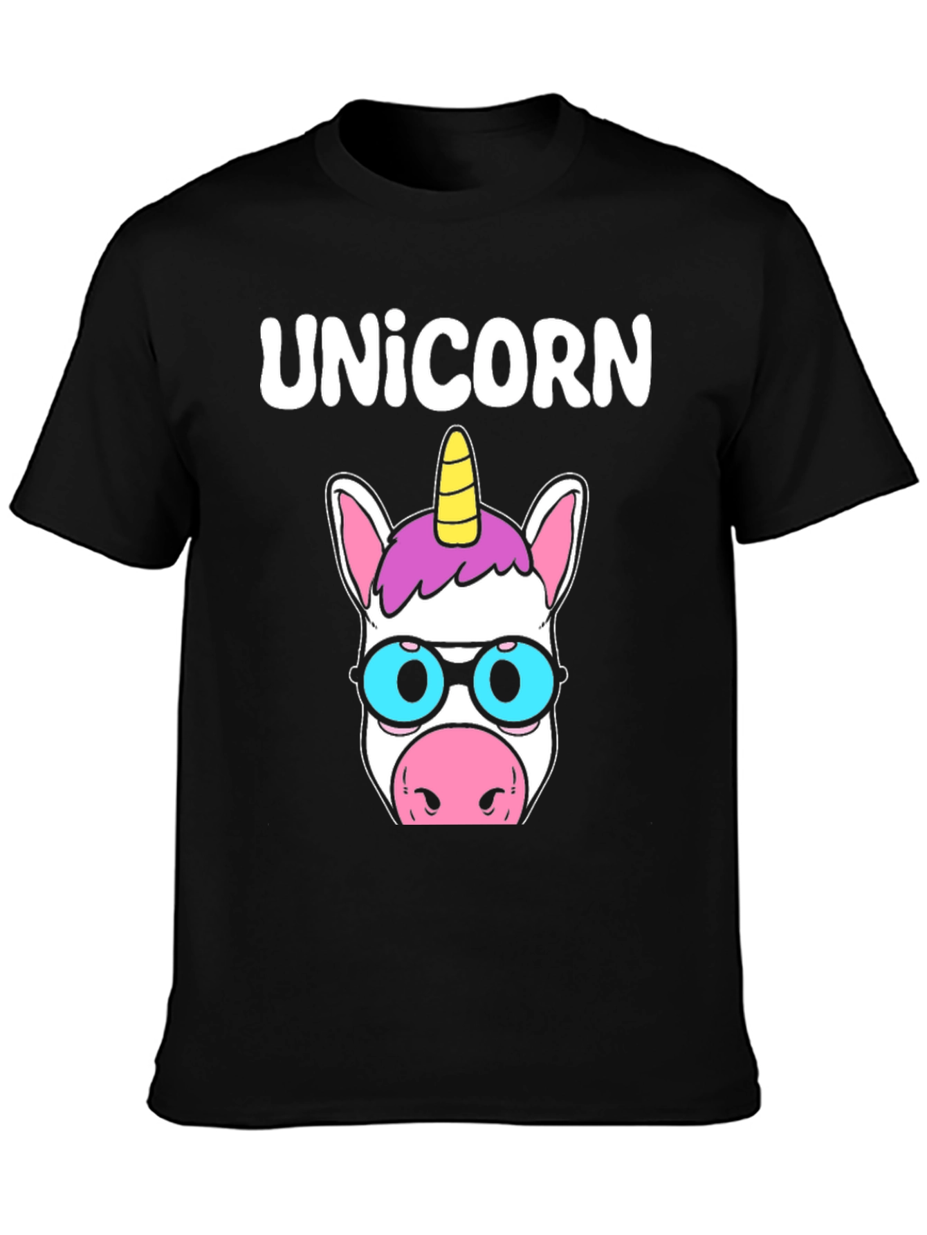 Unicorn T-Shirt - Cute Cartoon Style