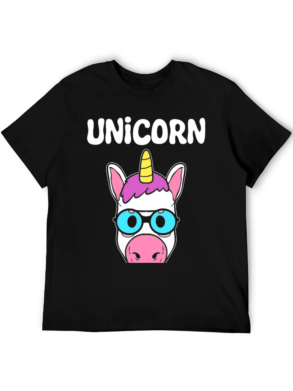Unicorn T-Shirt - Cute Cartoon Style