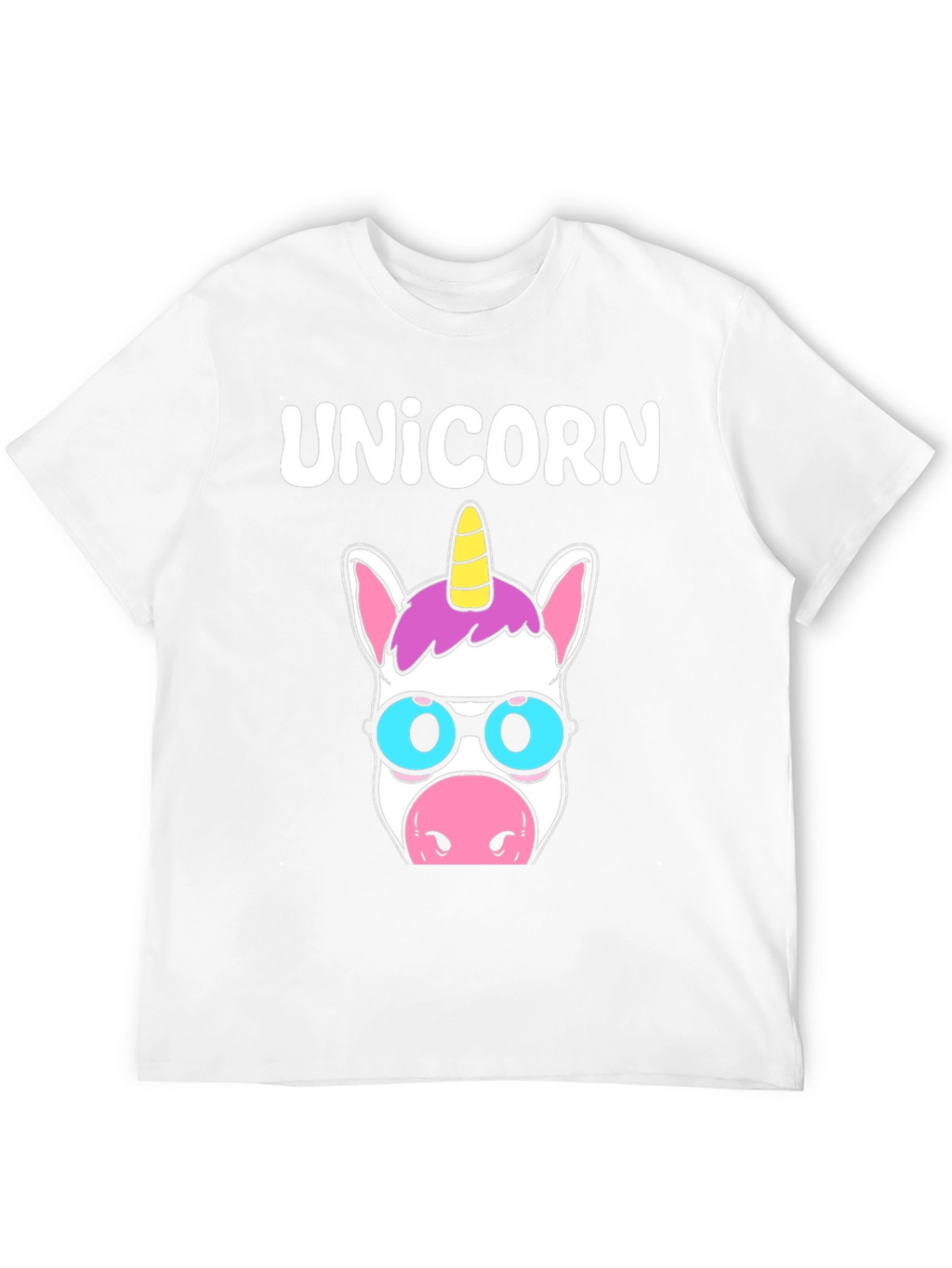 Unicorn T-Shirt - Cute Cartoon Style