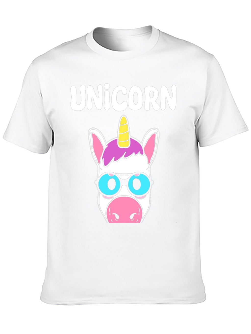 Unicorn T-Shirt - Cute Cartoon Style
