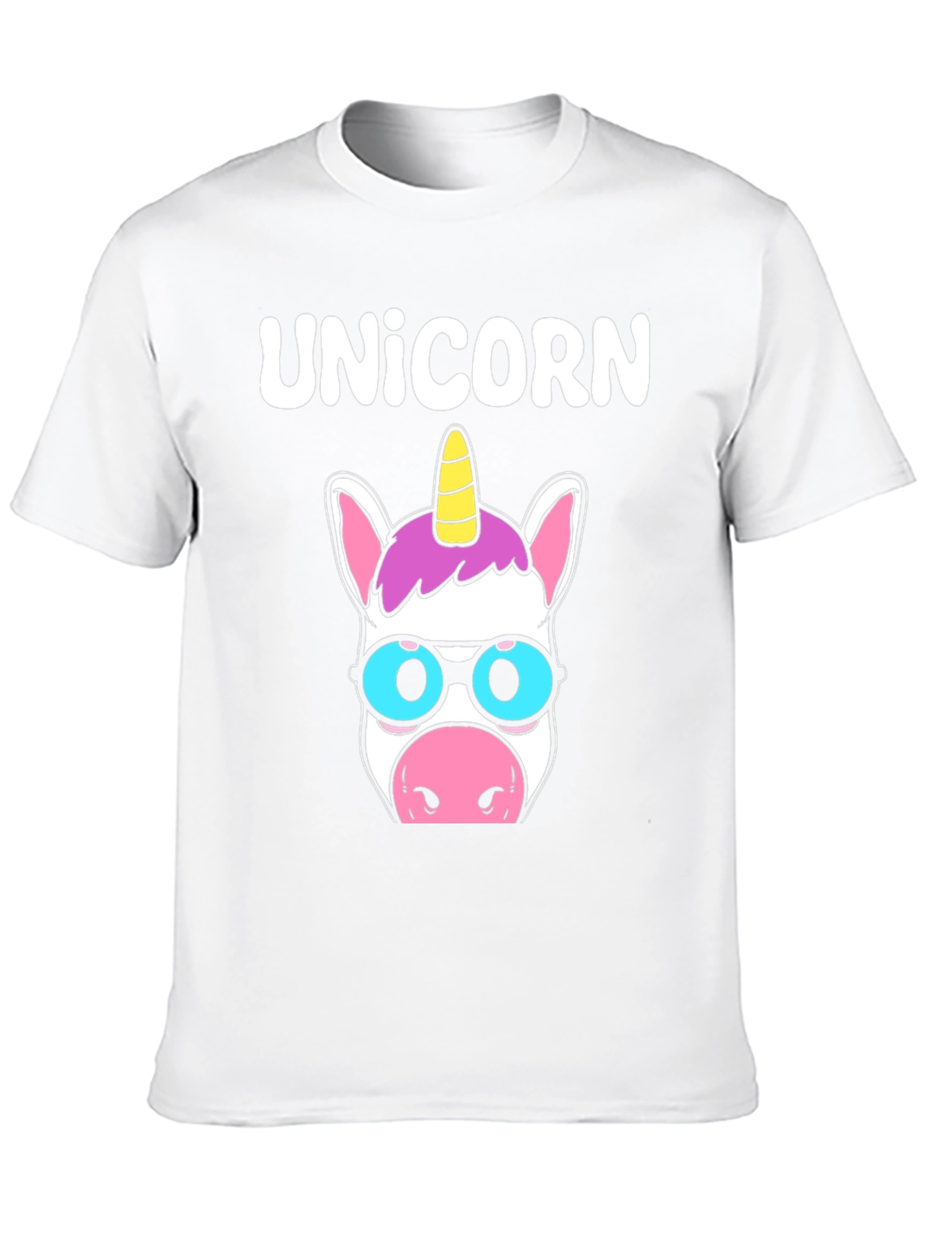 Unicorn T-Shirt - Cute Cartoon Style