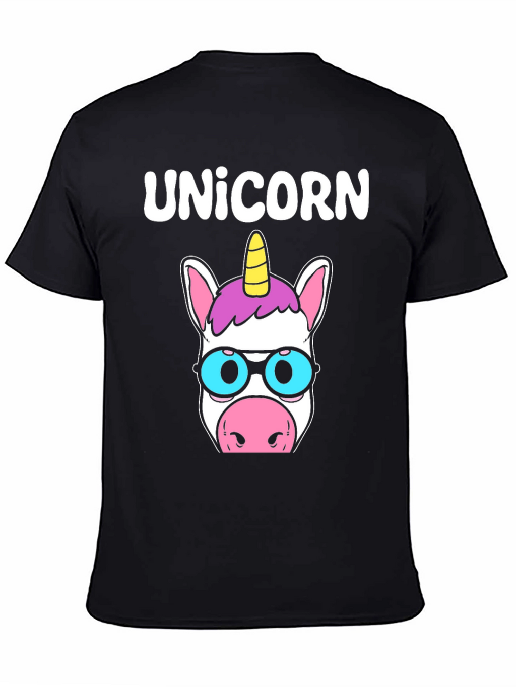 Unicorn T-Shirt - Cute Cartoon Style