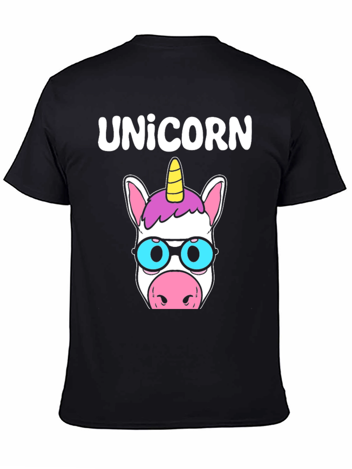 Unicorn T-Shirt - Cute Cartoon Style