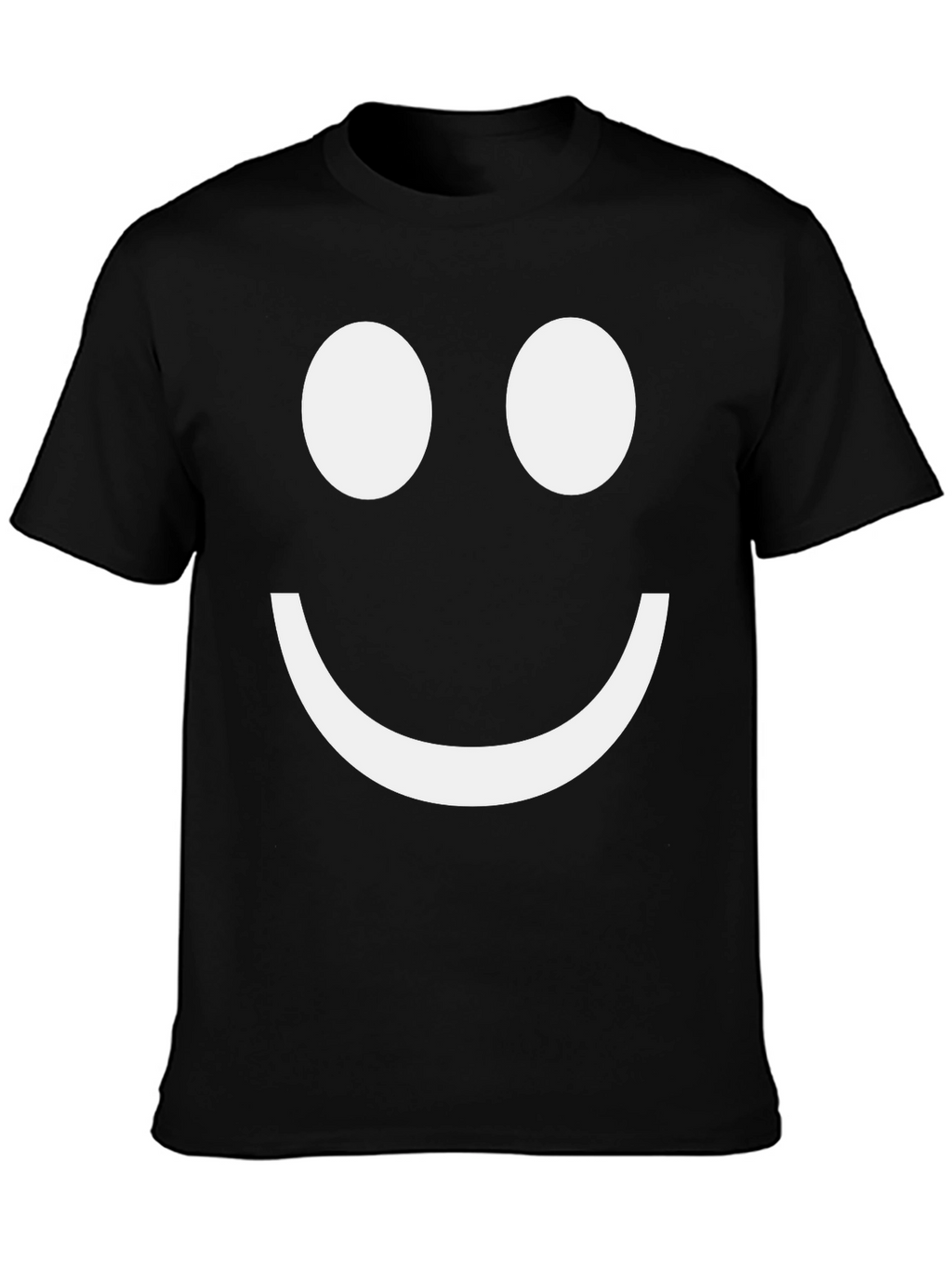 Smiley Face Graphic T-Shirt - Classic Comfort