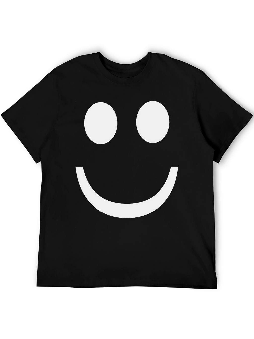 Smiley Face Graphic T-Shirt - Classic Comfort