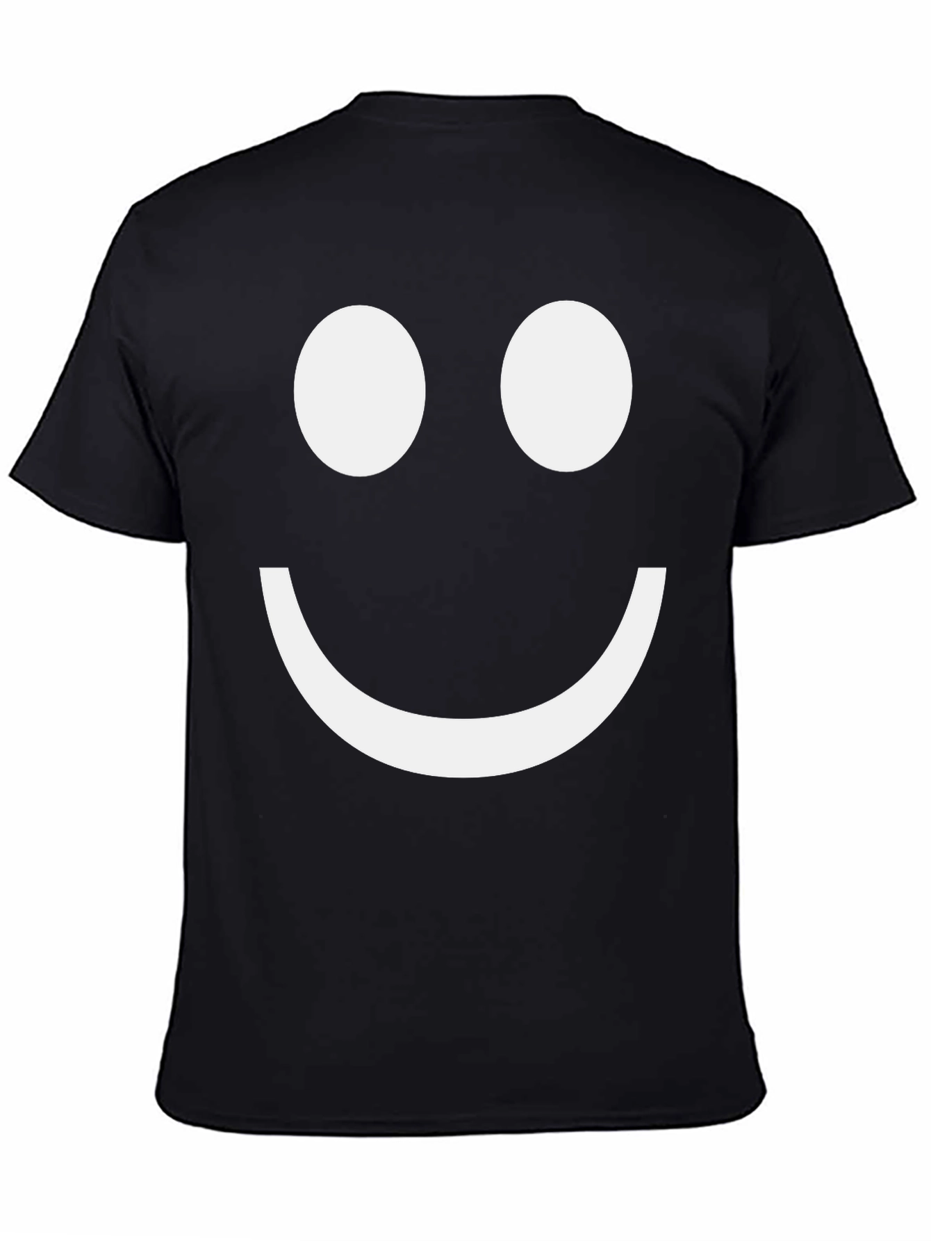 Smiley Face Graphic T-Shirt - Classic Comfort