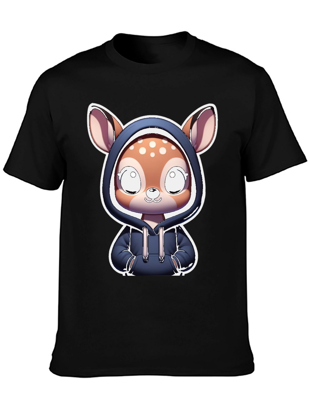 Cute Deer Hoodie T-Shirt