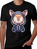 Cute Deer Hoodie T-Shirt
