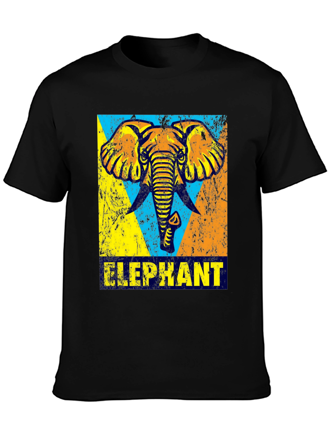 Elephant Graphic Print T-Shirt