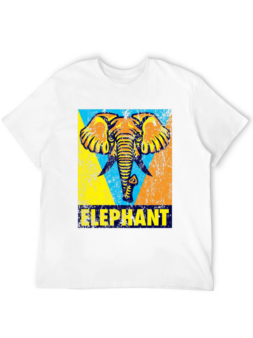 Elephant Graphic Print T-Shirt