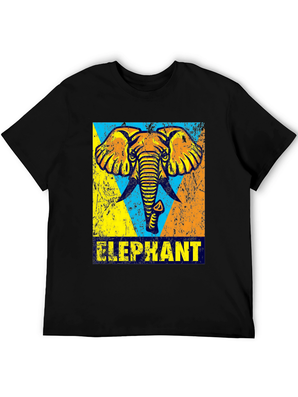 Elephant Graphic Print T-Shirt