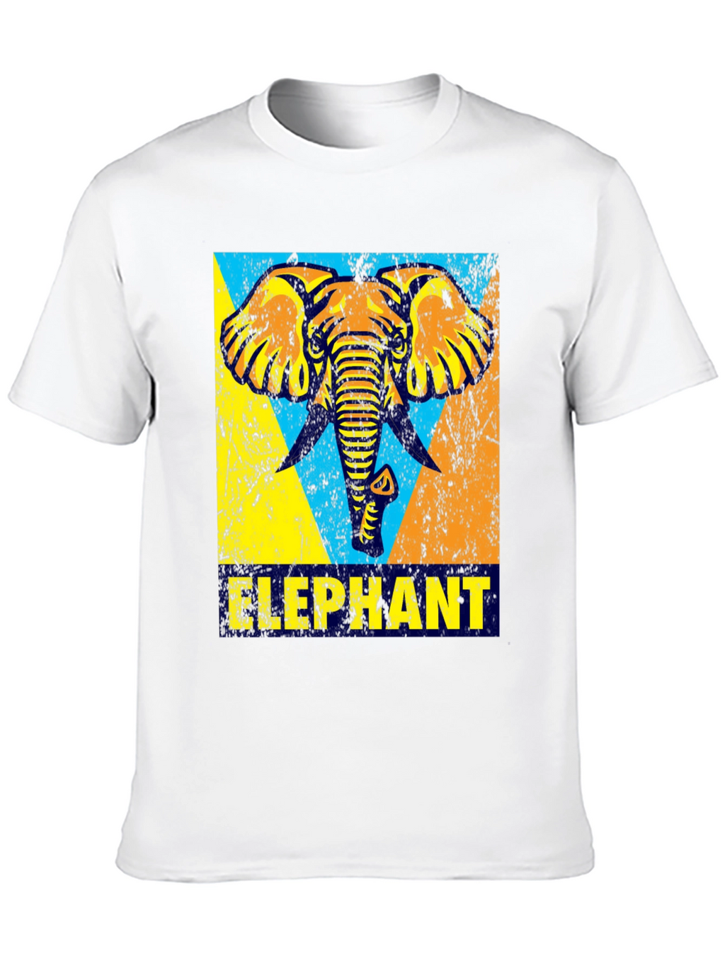 Elephant Graphic Print T-Shirt