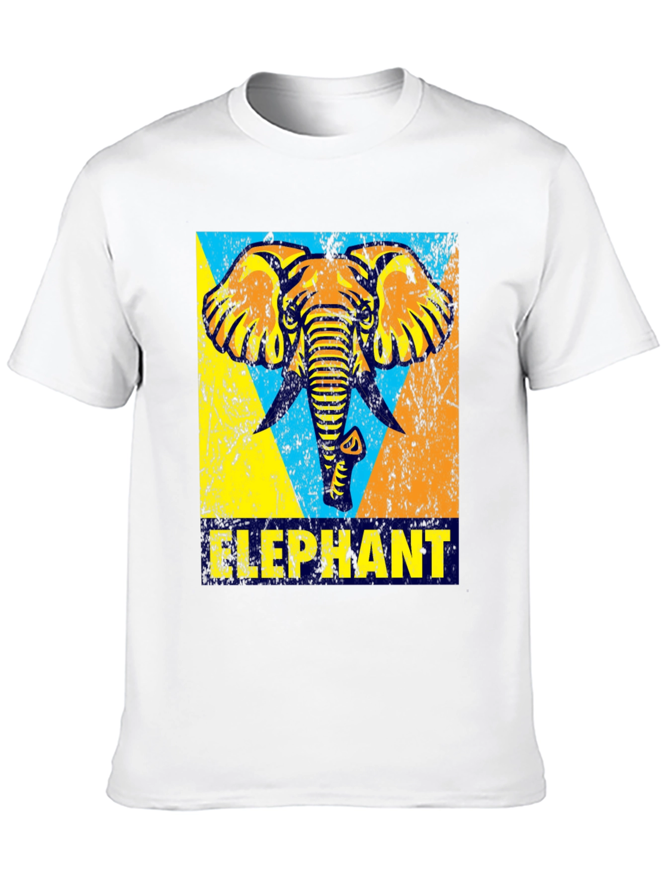 Elephant Graphic Print T-Shirt