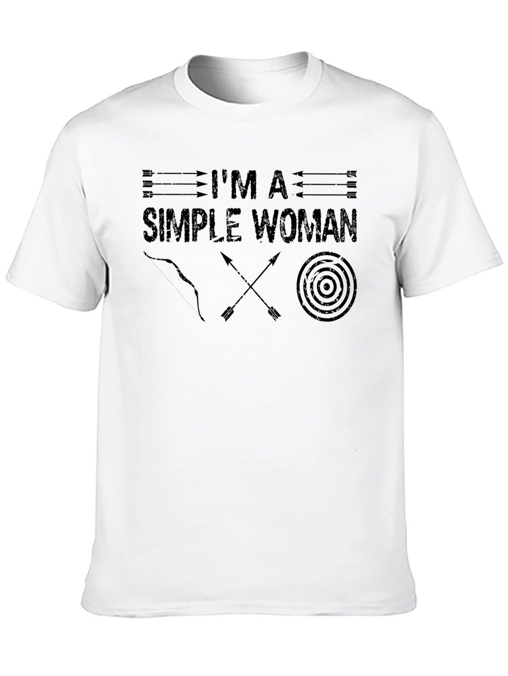 Im a Simple Woman Archery T-Shirt