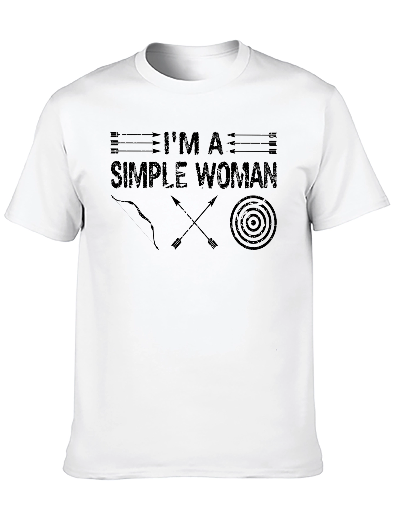 Im a Simple Woman Archery T-Shirt