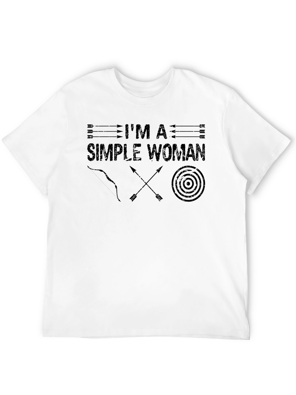 Im a Simple Woman Archery T-Shirt