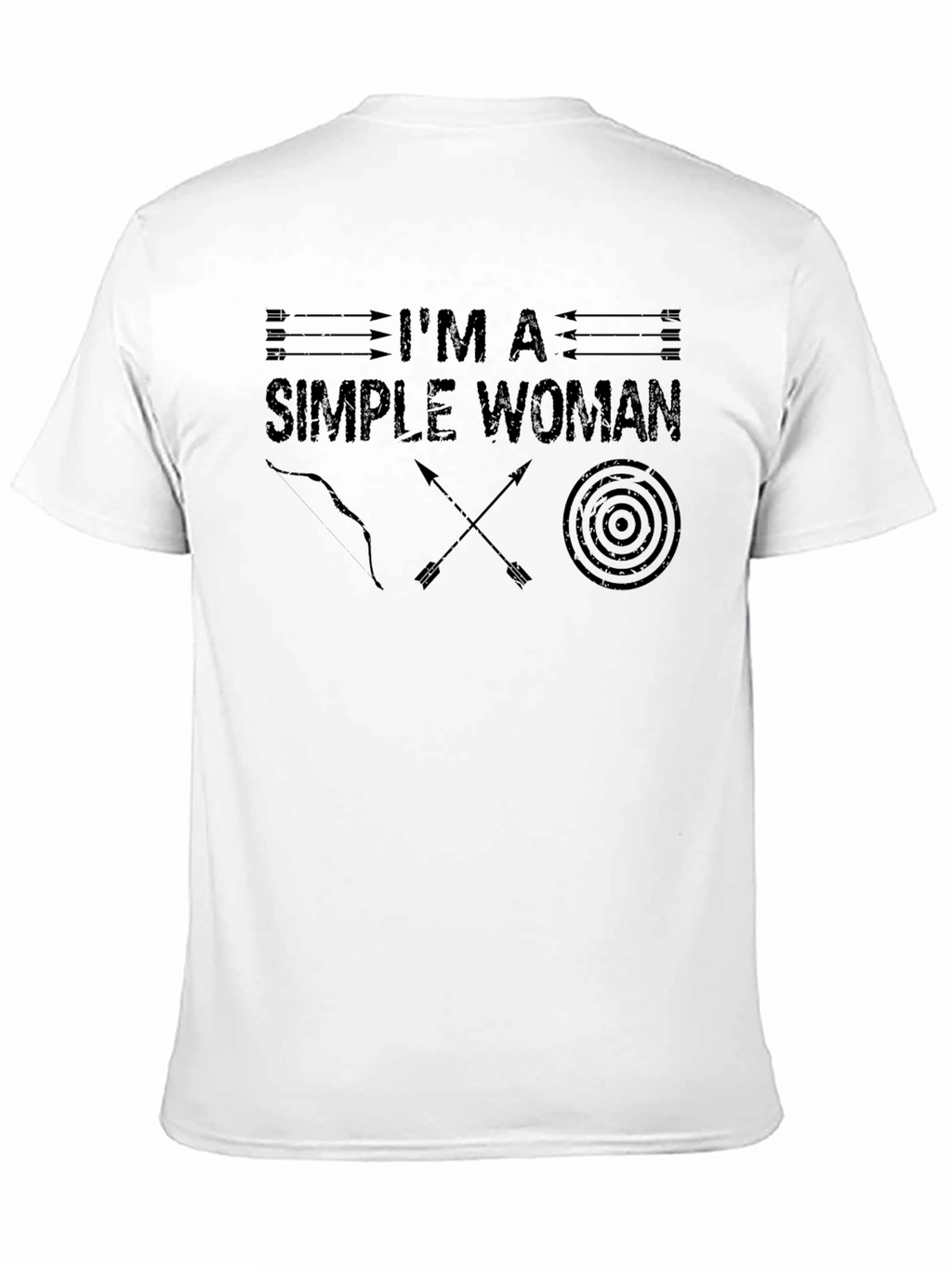 Im a Simple Woman Archery T-Shirt