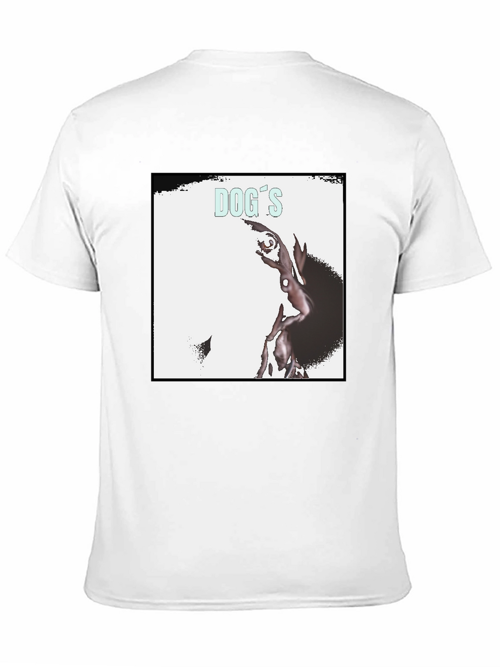 Dogs Record Cover Black T-Shirt