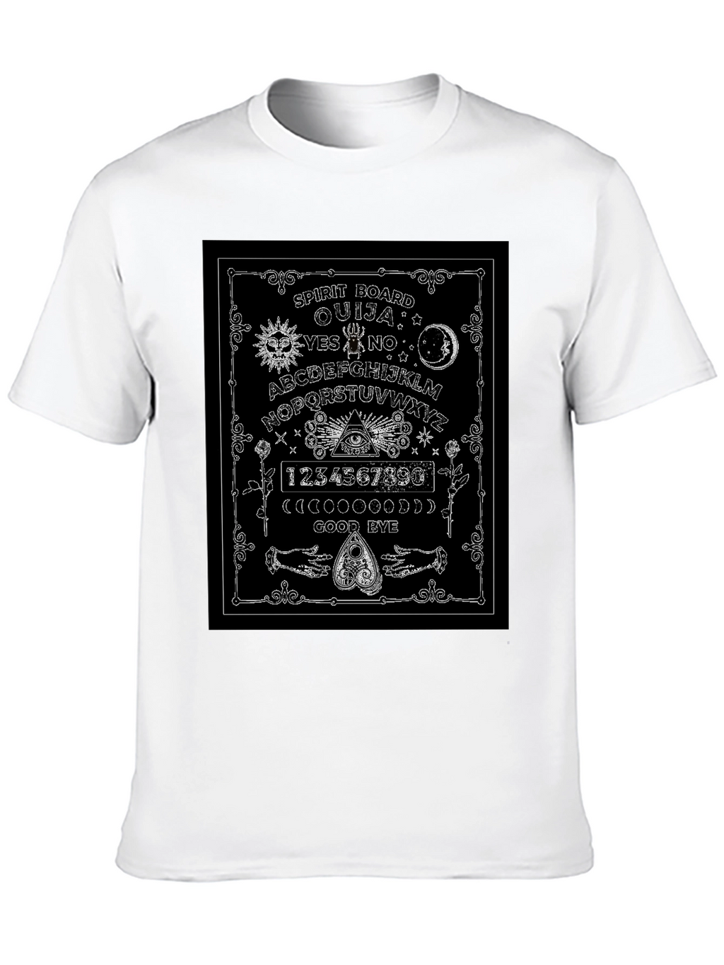 Ouija Board Spirit Graphic T-Shirt