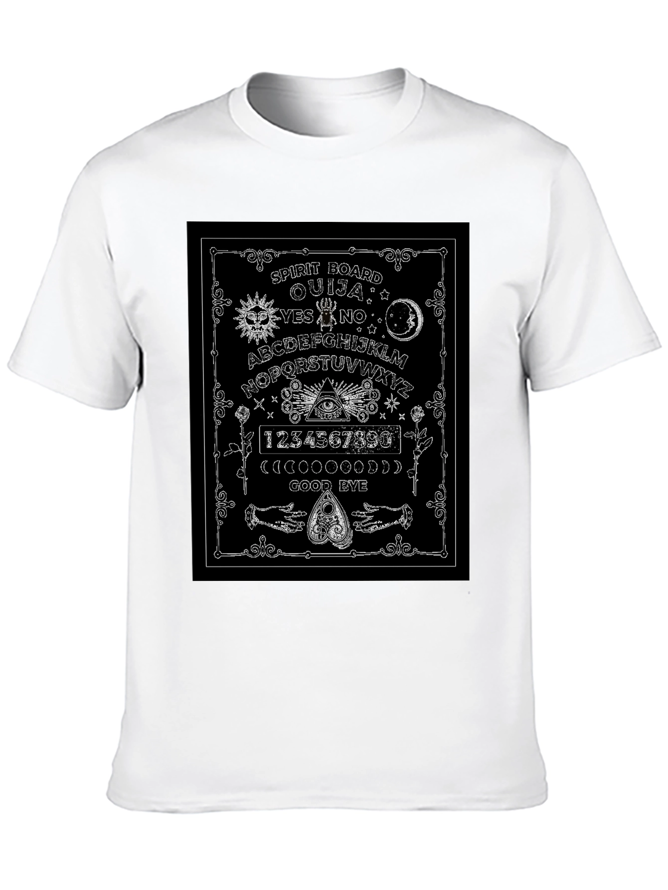 Ouija Board Spirit Graphic T-Shirt