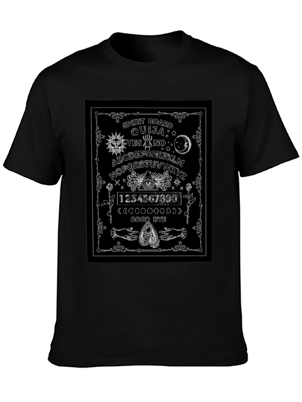 Ouija Board Spirit Graphic T-Shirt