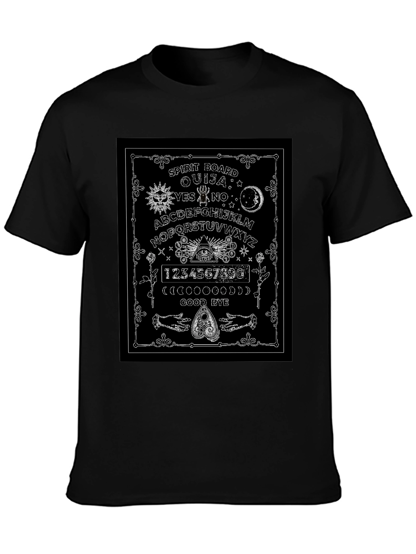 Ouija Board Spirit Graphic T-Shirt