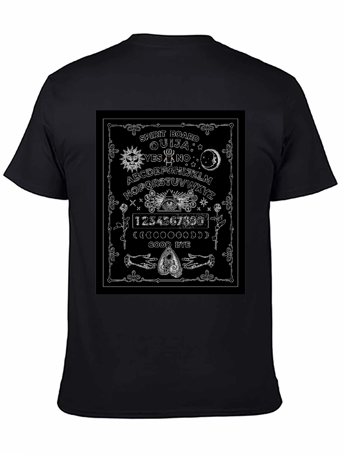 Ouija Board Spirit Graphic T-Shirt