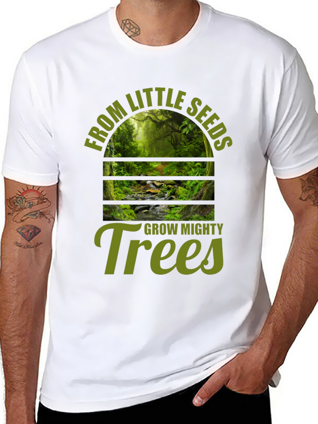 From Little Seeds Grow Mighty Trees T-Shirt