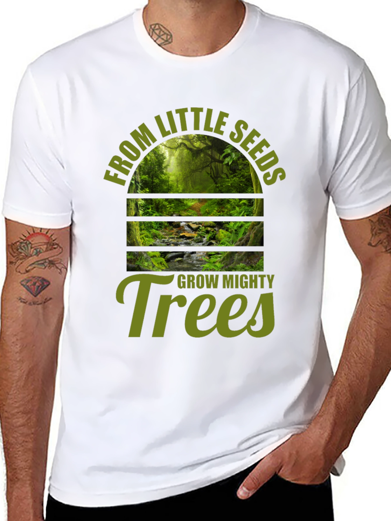 From Little Seeds Grow Mighty Trees T-Shirt