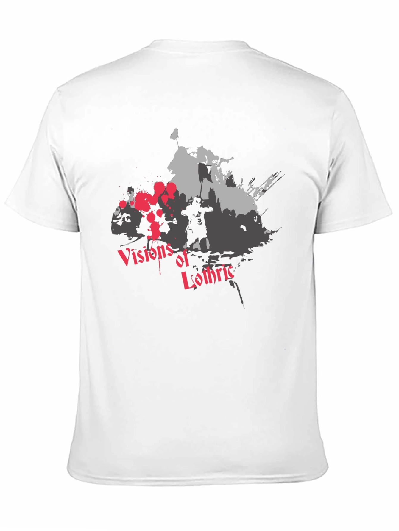 Visions of Lothric Black Graphic T-Shirt