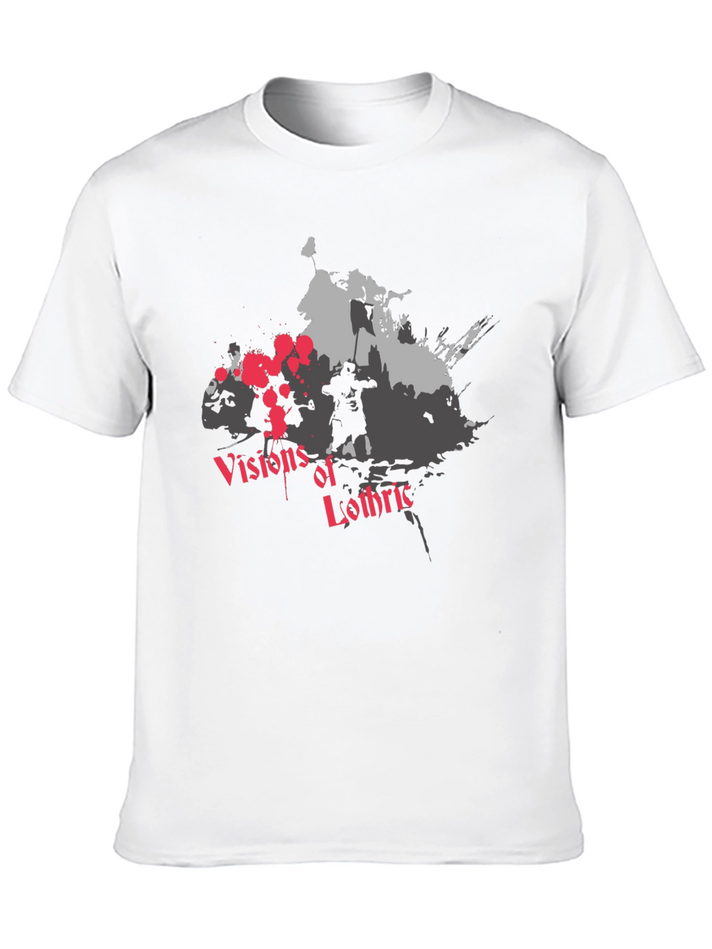 Visions of Lothric Black Graphic T-Shirt