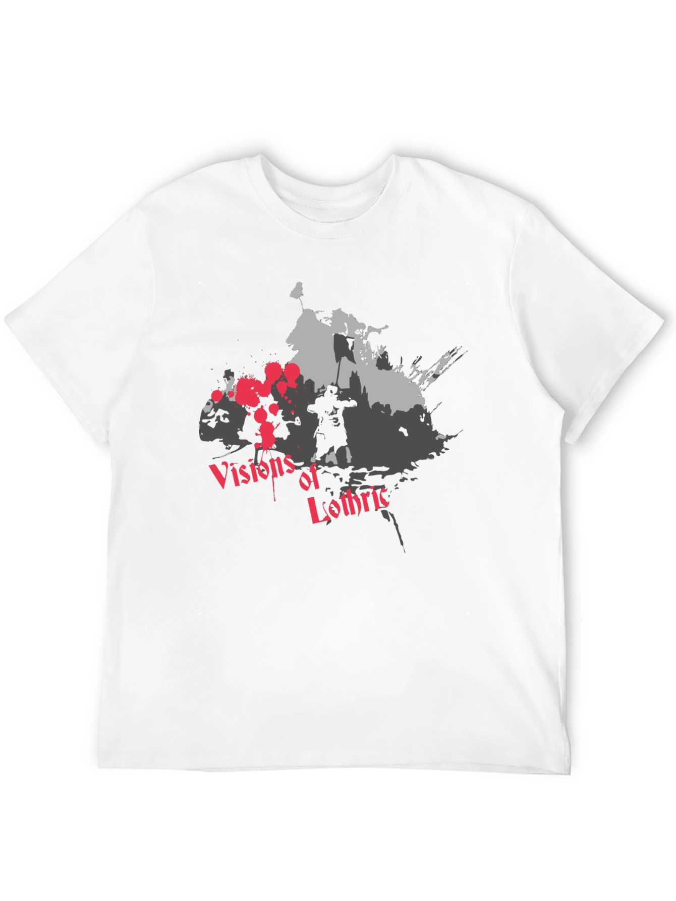 Visions of Lothric Black Graphic T-Shirt