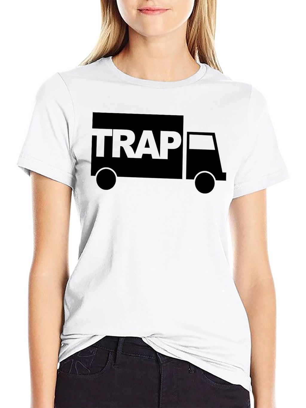 Trap Truck T-Shirt - Black Graphic Tee