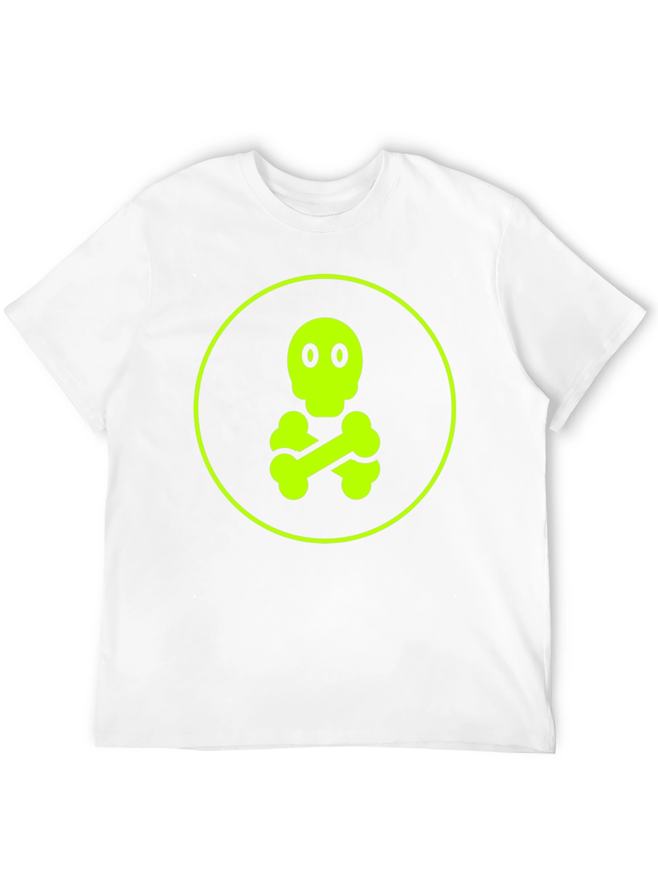 Skull & Crossbones Graphic Tee - Black