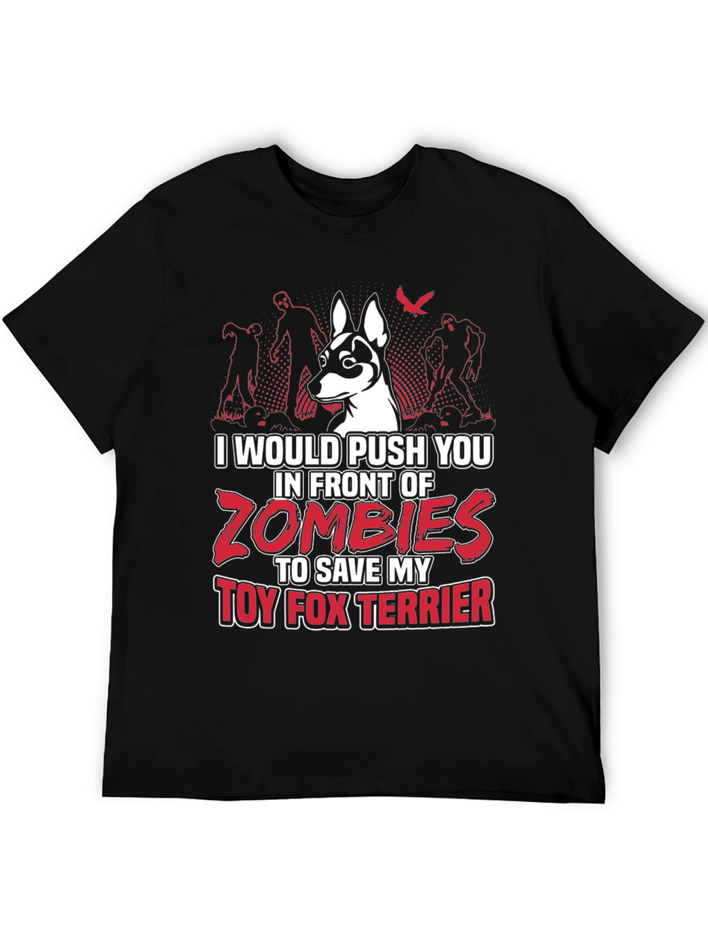 Zombie Toy Fox Terrier T-Shirt