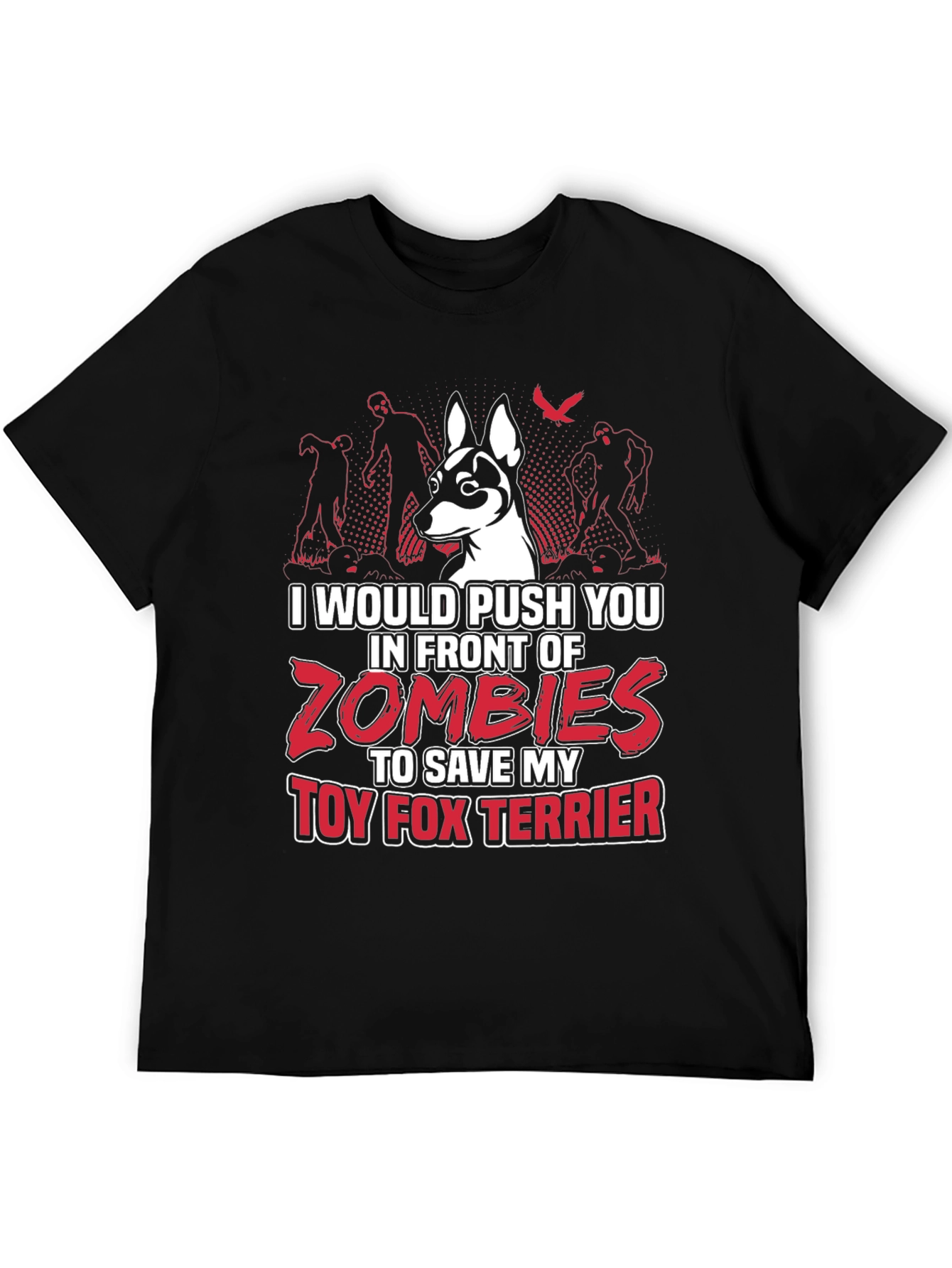 Zombie Toy Fox Terrier T-Shirt