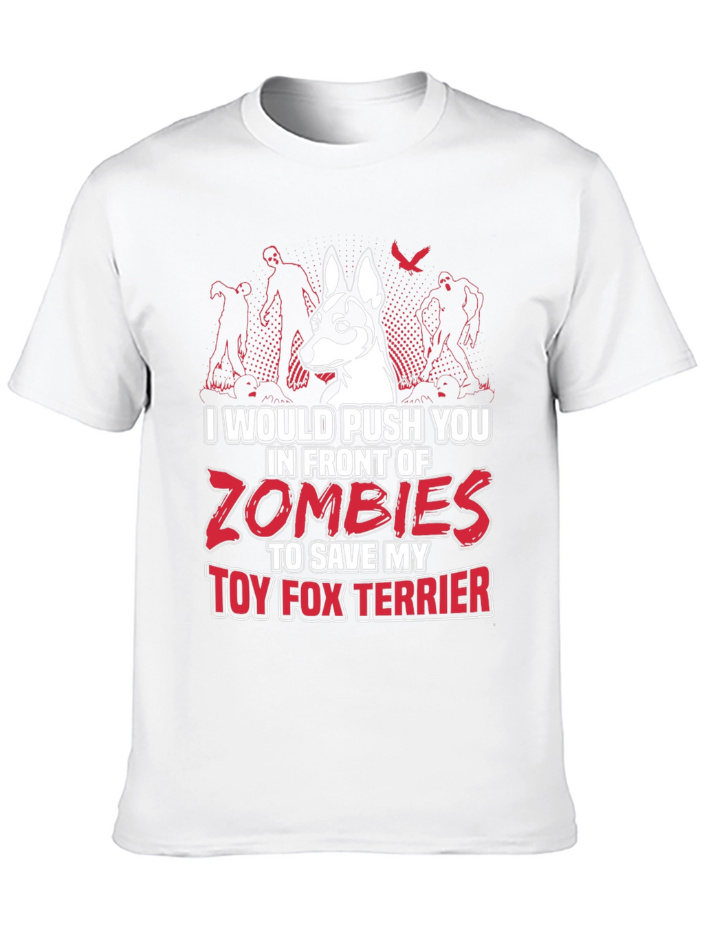 Zombie Toy Fox Terrier T-Shirt