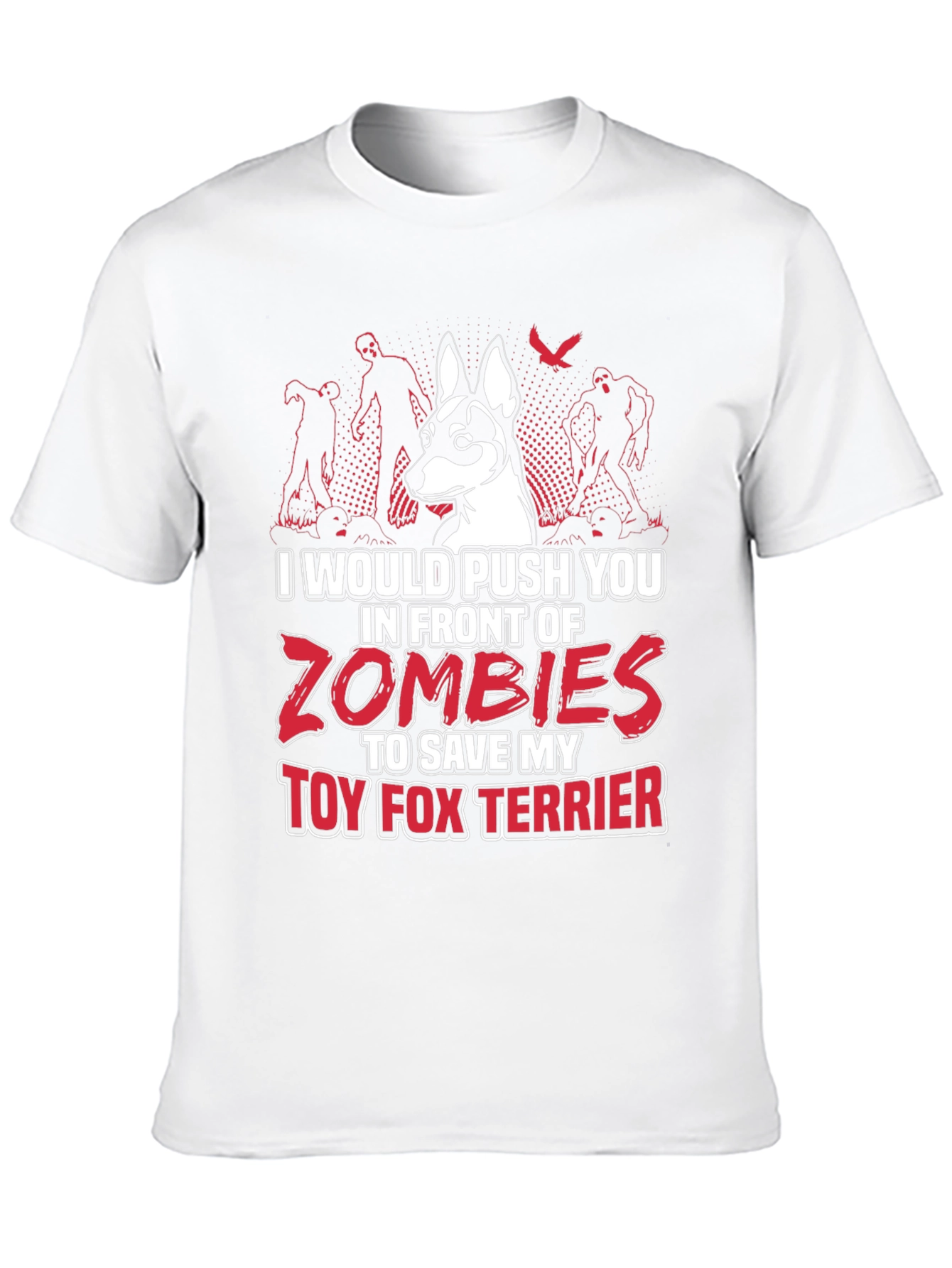 Zombie Toy Fox Terrier T-Shirt