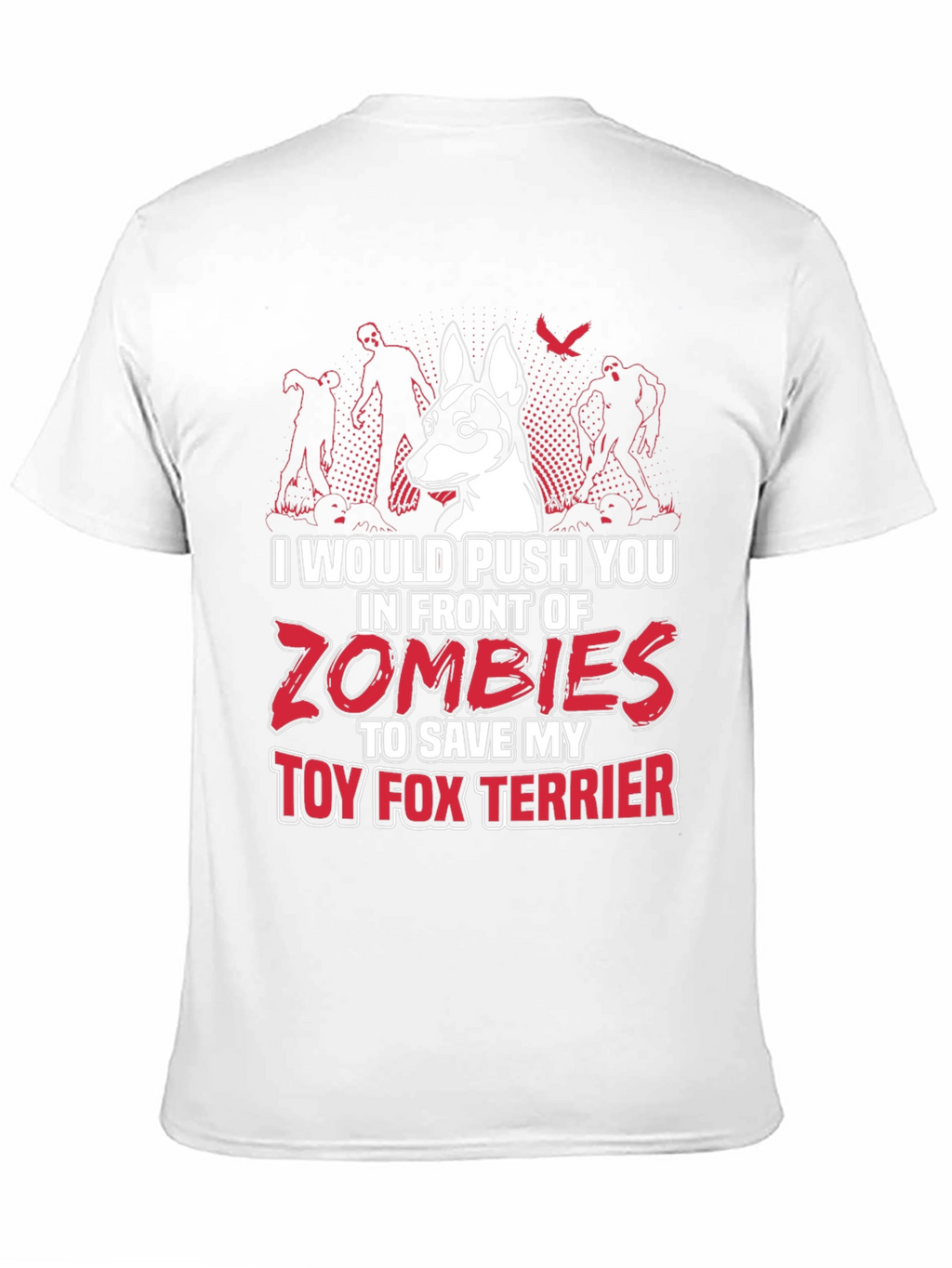 Zombie Toy Fox Terrier T-Shirt