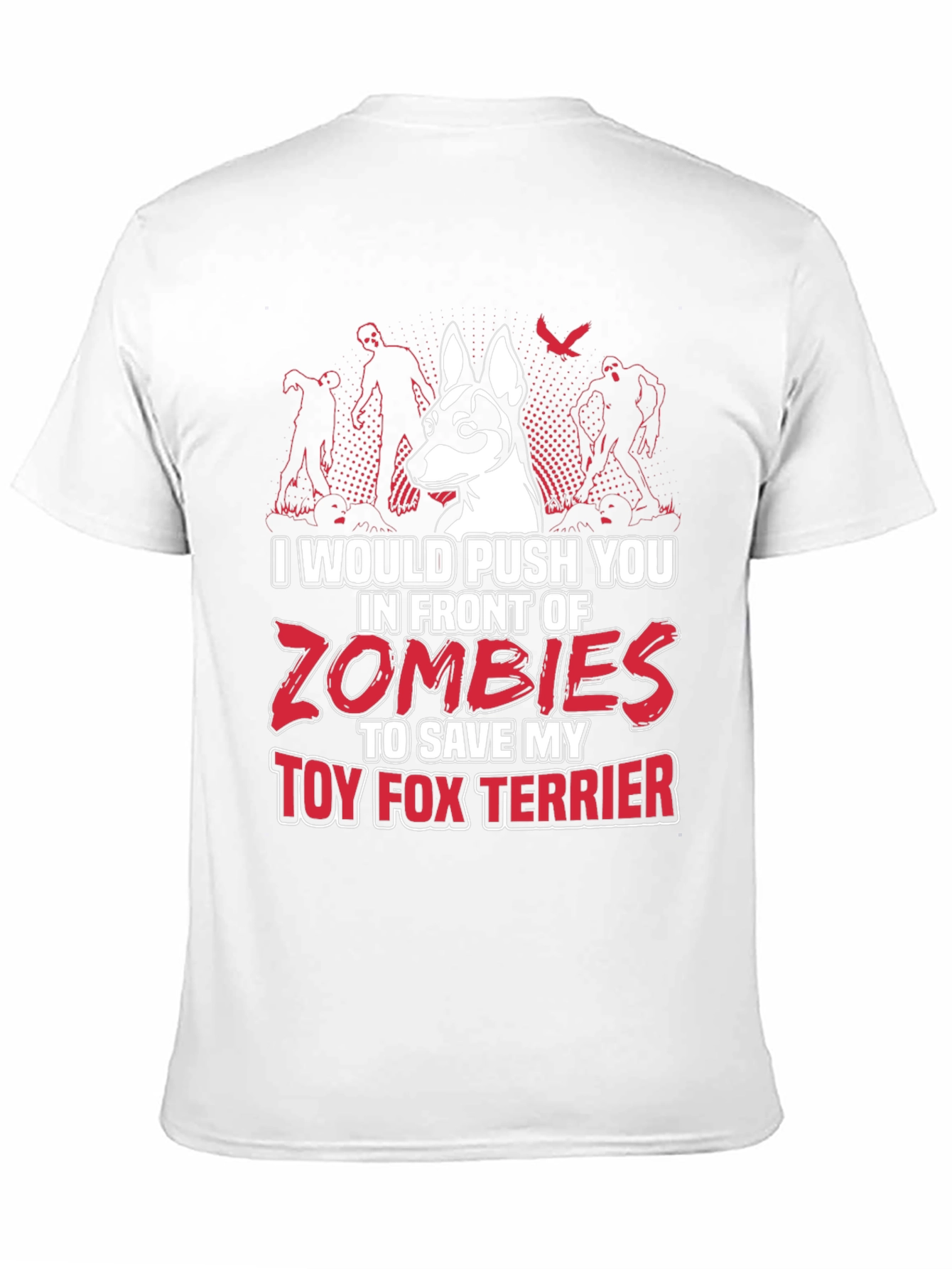 Zombie Toy Fox Terrier T-Shirt