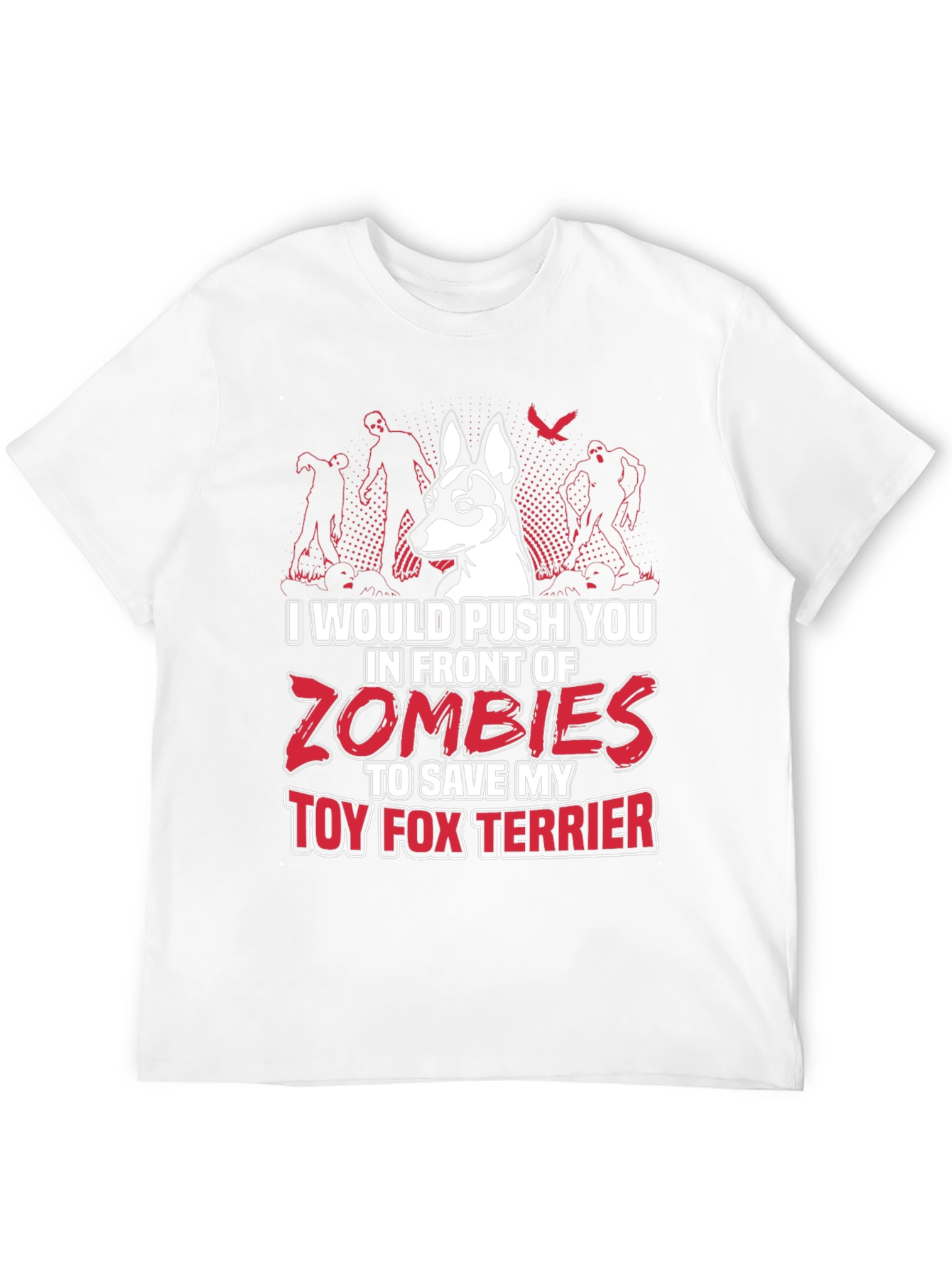 Zombie Toy Fox Terrier T-Shirt