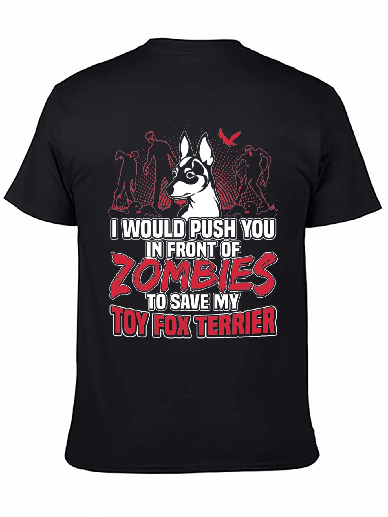 Zombie Toy Fox Terrier T-Shirt