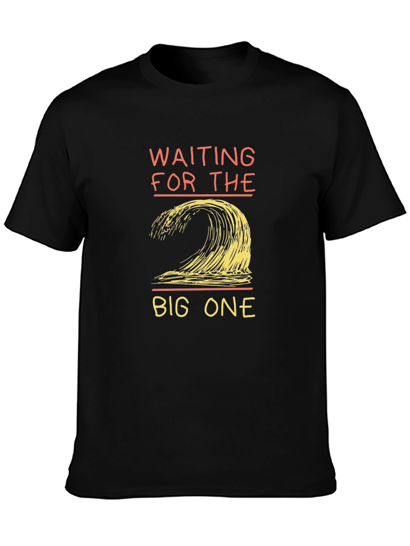 Waiting For The Big One Graphic Tee