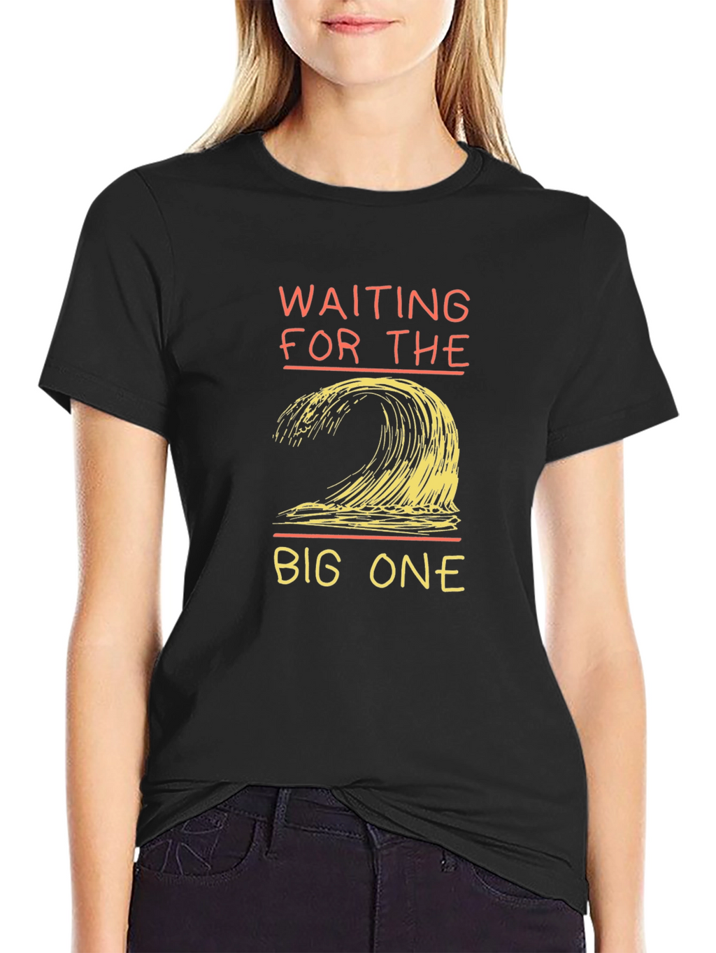 Waiting For The Big One Graphic Tee
