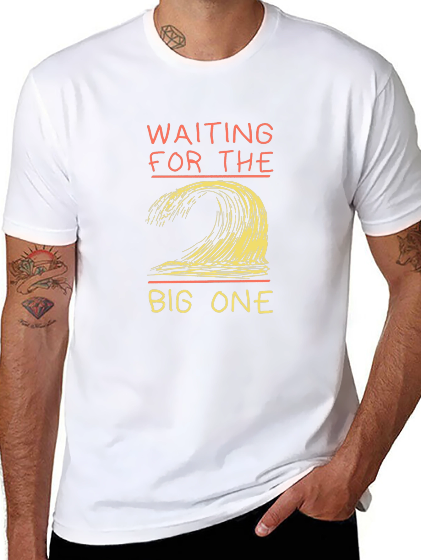 Waiting For The Big One Graphic Tee