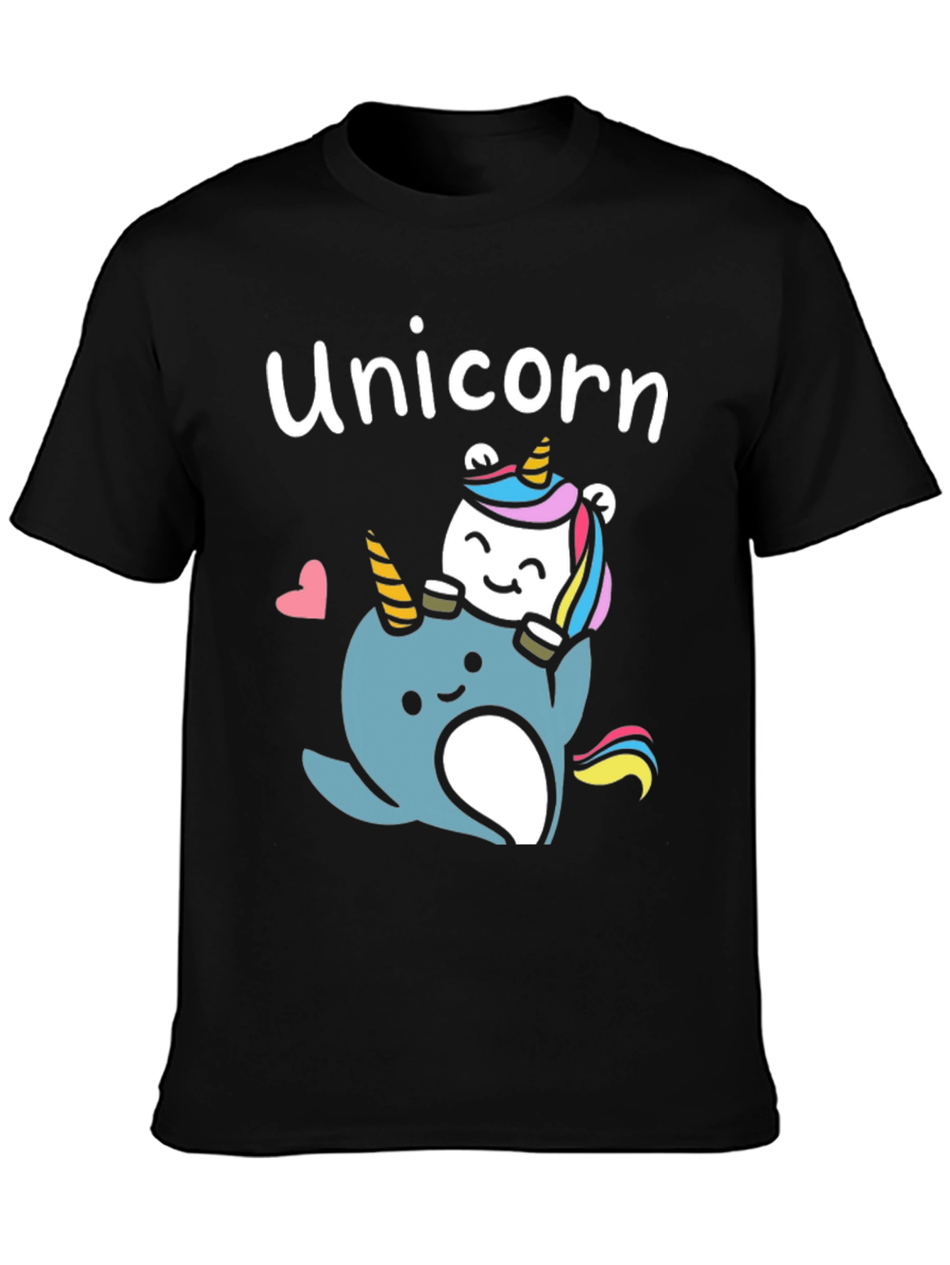 Unicorn Narwhal T-Shirt - Cute Graphic Tee
